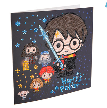 "Harry Potter Family" Harry Potter Crystal Art Card