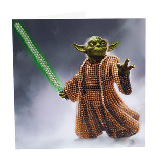 Yoda, 18x18cm Card