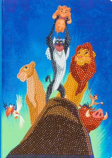 Pride Rock - Lion King Crystal Art notebook