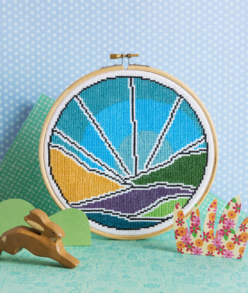 Blue Sky Cross Stich