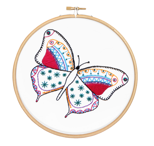 Butterfly Embroidery Kit