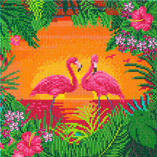 Fancy Flamingos