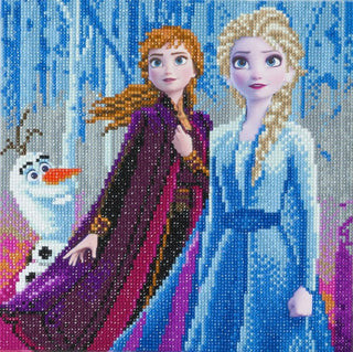 Elsa, Anna & Olaf