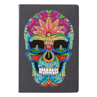 Skull Crystal Art notebook