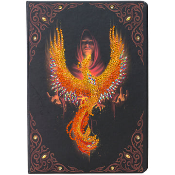 Phoenix Rising Crystal Art notebooks