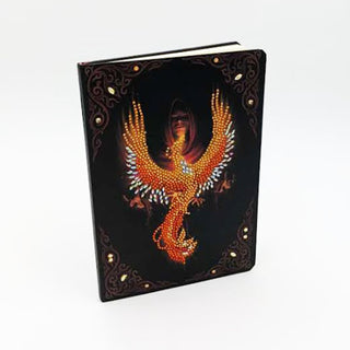 Phoenix Rising Crystal Art notebooks