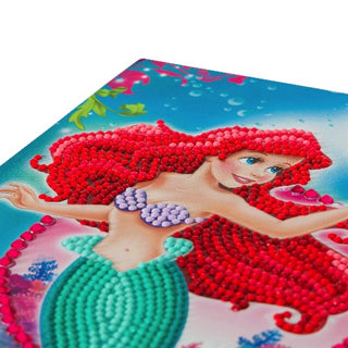 The Little Mermaid Crystal Art notebook