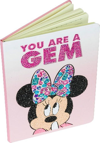 You are a Gem - Minnie Mouse - Crystal Art notebook