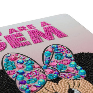 You are a Gem - Minnie Mouse - Crystal Art notebook