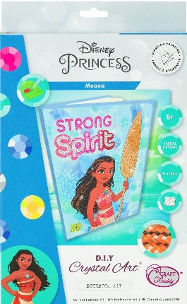 Strong Spirit - Moana - Crystal Art notebook