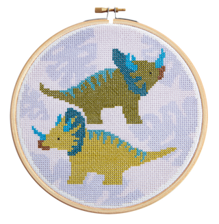 Triceratops Cross Stich