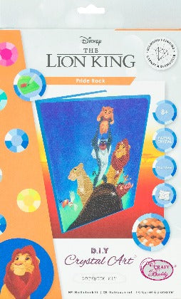 Pride Rock - Lion King Crystal Art notebook